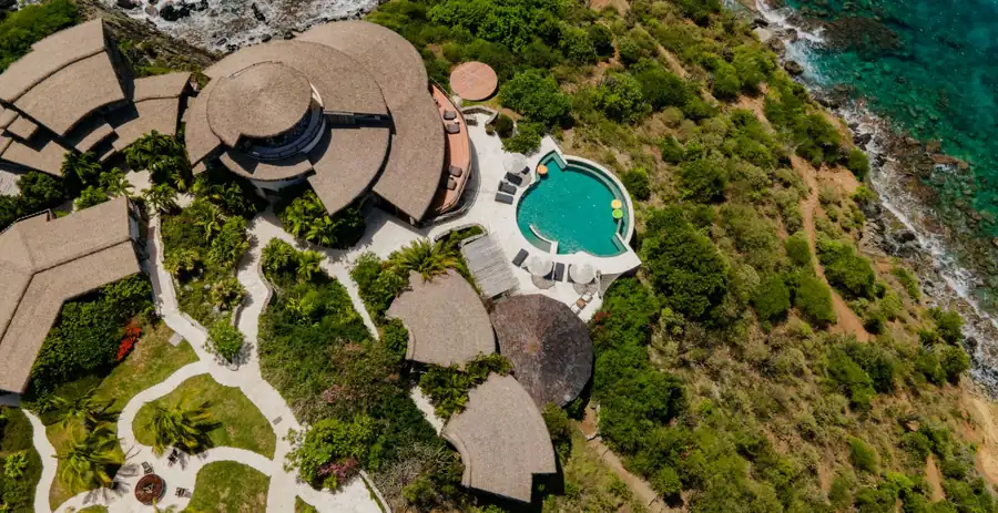 Aerial Private Retreat